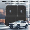 image:imageLASFIT Floor Mats amp Cargo Liner for 20202026 Volvo XC90 T8 PHEV 6 Seats Only Custom Fit All Weather TPE Floor Liners Refined Interior Protection 1st 2nd 3rd Row Mats Trunk Mat amp Backrest Mats20242026  CX90  Cargo Liner  Backrest Mat