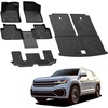 image:imageLASFIT Floor Mats amp Cargo Liner for 20202026 Volvo XC90 T8 PHEV 6 Seats Only Custom Fit All Weather TPE Floor Liners Refined Interior Protection 1st 2nd 3rd Row Mats Trunk Mat amp Backrest Mats20192026For VW Atlas 6 SeatsFull Sets
