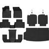 image:imageLASFIT Floor Mats amp Cargo Liner for 20202026 Volvo XC90 T8 PHEV 6 Seats Only Custom Fit All Weather TPE Floor Liners Refined Interior Protection 1st 2nd 3rd Row Mats Trunk Mat amp Backrest Mats20202026 For Volvo XC90 T8 PHEV 6 SeatsFull Set