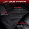 image:imageLASFIT Floor Mats amp Cargo Liner for 20202026 Volvo XC90 T8 PHEV 6 Seats Only Custom Fit All Weather TPE Floor Liners Refined Interior Protection 1st 2nd 3rd Row Mats Trunk Mat amp Backrest Mats20232026  Lexus RX  1st  2nd Row  Cargo Mats