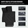 image:imageLASFIT Floor Mats amp Trunk Mat amp Backrest Mat for Toyota RAV4 2026 Hybrid Not Fit Plugin Hybrid Fit for Cargo with Subwoofer RAV 4 All Weather TPE Custom Fit Automotive Car Liner Accessories Black320192025RAV4 HybridFull Set Mats