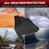image:imageLASFIT Floor Mats amp Trunk Mat amp Backrest Mat for Toyota RAV4 2026 Hybrid Not Fit Plugin Hybrid Fit for Cargo with Subwoofer RAV 4 All Weather TPE Custom Fit Automotive Car Liner Accessories Black220222026Tundra DoubleCabFloor Mats