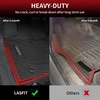 image:imageLASFIT Floor Mats amp Trunk Mat amp Backrest Mat for Toyota RAV4 2026 Hybrid Not Fit Plugin Hybrid Fit for Cargo with Subwoofer RAV 4 All Weather TPE Custom Fit Automotive Car Liner Accessories Black120162023Tacoma Auto TranFront Floor Mats
