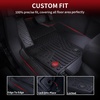 image:imageLASFIT Floor Mats amp Trunk Mat amp Backrest Mat for Toyota RAV4 2026 Hybrid Not Fit Plugin Hybrid Fit for Cargo with Subwoofer RAV 4 All Weather TPE Custom Fit Automotive Car Liner Accessories Black120242026Tacoma DoubleCab Gas AutoFloor Mats
