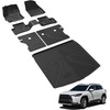 image:imageLASFIT Floor Mats amp Trunk Mat amp Backrest Mat for Toyota RAV4 2026 Hybrid Not Fit Plugin Hybrid Fit for Cargo with Subwoofer RAV 4 All Weather TPE Custom Fit Automotive Car Liner Accessories Black720222026Corolla Cross GasFull Set Mats