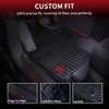 image:imageLASFIT Floor Mats amp Trunk Mat amp Backrest Mat for Toyota RAV4 2026 Hybrid Not Fit Plugin Hybrid Fit for Cargo with Subwoofer RAV 4 All Weather TPE Custom Fit Automotive Car Liner Accessories Black1202520244Runner 7SeatsFull Set Mats