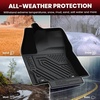 image:imageLASFIT Floor Mats amp Trunk Mat amp Backrest Mat for Toyota RAV4 2026 Hybrid Not Fit Plugin Hybrid Fit for Cargo with Subwoofer RAV 4 All Weather TPE Custom Fit Automotive Car Liner Accessories Black1320222026Corolla Cross HybridFull Set Mats