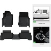 image:imageLASFIT Floor Mats amp Trunk Mat amp Backrest Mat for Toyota RAV4 2026 Hybrid Not Fit Plugin Hybrid Fit for Cargo with Subwoofer RAV 4 All Weather TPE Custom Fit Automotive Car Liner Accessories Black120242026Tacoma DoubleCab Gas ManualFloor Mats