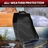 image:imageLASFIT Floor Mats amp Trunk Mat amp Backrest Mat for Toyota RAV4 2026 Hybrid Not Fit Plugin Hybrid Fit for Cargo with Subwoofer RAV 4 All Weather TPE Custom Fit Automotive Car Liner Accessories Black620132018RAV4Full Set Mats