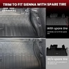 image:imageLASFIT Floor Mats amp Trunk Mat amp Backrest Mat for Toyota RAV4 2026 Hybrid Not Fit Plugin Hybrid Fit for Cargo with Subwoofer RAV 4 All Weather TPE Custom Fit Automotive Car Liner Accessories Black420212026Sienna 8 seatsFull Set Mats