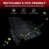 image:imageLASFIT Floor Mats amp Trunk Mat amp Backrest Mat for Toyota RAV4 2026 Hybrid Not Fit Plugin Hybrid Fit for Cargo with Subwoofer RAV 4 All Weather TPE Custom Fit Automotive Car Liner Accessories Black120242026Tacoma AutoTranFront Floor Mats
