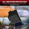 image:imageLASFIT Floor Mats amp Trunk Mat amp Backrest Mat for Toyota RAV4 2026 Hybrid Not Fit Plugin Hybrid Fit for Cargo with Subwoofer RAV 4 All Weather TPE Custom Fit Automotive Car Liner Accessories Black520102011PriusFull Set Mats