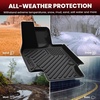 image:imageLASFIT Floor Mats amp Trunk Mat amp Backrest Mat for Toyota RAV4 2026 Hybrid Not Fit Plugin Hybrid Fit for Cargo with Subwoofer RAV 4 All Weather TPE Custom Fit Automotive Car Liner Accessories Black820252026Crown SigniaFull Set Mats