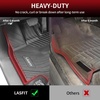 image:imageLASFIT Floor Mats amp Trunk Mat amp Backrest Mat for Toyota RAV4 2026 Hybrid Not Fit Plugin Hybrid Fit for Cargo with Subwoofer RAV 4 All Weather TPE Custom Fit Automotive Car Liner Accessories Black820242026Grand HighlanderFull Set Mats