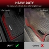 image:imageLASFIT Floor Mats amp Trunk Mat amp Backrest Mat for Toyota RAV4 2026 Hybrid Not Fit Plugin Hybrid Fit for Cargo with Subwoofer RAV 4 All Weather TPE Custom Fit Automotive Car Liner Accessories Black3201320244Runner 5SeatsFloor Mats