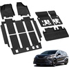 image:imageLASFIT Floor Mats amp Trunk Mat amp Backrest Mat for Toyota RAV4 2026 Hybrid Not Fit Plugin Hybrid Fit for Cargo with Subwoofer RAV 4 All Weather TPE Custom Fit Automotive Car Liner Accessories Black420132020Sienna 7 SeatFull Set Mats