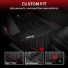 image:imageLASFIT Floor Mats amp Trunk Mat amp Backrest Mat for Toyota RAV4 2026 Hybrid Not Fit Plugin Hybrid Fit for Cargo with Subwoofer RAV 4 All Weather TPE Custom Fit Automotive Car Liner Accessories Black420152017CamryFloor Mats