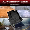 image:imageLASFIT Floor Mats amp Trunk Mat amp Backrest Mat for Toyota RAV4 2026 Hybrid Not Fit Plugin Hybrid Fit for Cargo with Subwoofer RAV 4 All Weather TPE Custom Fit Automotive Car Liner Accessories Black920242026Land CruiserFull Set Mats