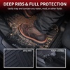 image:imageLASFIT Floor Mats amp Trunk Mat amp Backrest Mat for Toyota RAV4 2026 Hybrid Not Fit Plugin Hybrid Fit for Cargo with Subwoofer RAV 4 All Weather TPE Custom Fit Automotive Car Liner Accessories Black120242026Tacoma AutoTranFront Floor Mats