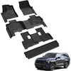 image:imageLASFIT Floor Mats amp Trunk Mat amp Backrest Mat for Toyota RAV4 2026 Hybrid Not Fit Plugin Hybrid Fit for Cargo with Subwoofer RAV 4 All Weather TPE Custom Fit Automotive Car Liner Accessories Black1020232026SequoiaFull Set Mats