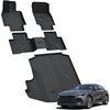 image:imageLASFIT Floor Mats amp Trunk Mat amp Backrest Mat for Toyota RAV4 2026 Hybrid Not Fit Plugin Hybrid Fit for Cargo with Subwoofer RAV 4 All Weather TPE Custom Fit Automotive Car Liner Accessories Black1420232026BZ4XFull Set Mats