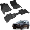 image:imageLASFIT Floor Mats for Toyota Prius 20102011 All Weather TPE Custom Fit Easy Clean Durable NoCurling Floor Liners for Prius 2010 2011 Front amp Rear 2 Row Car Mats Black1420242027Land CruiserFloor Mats