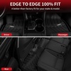 image:imageLASFIT Floor Mats for Toyota Prius 20102011 All Weather TPE Custom Fit Easy Clean Durable NoCurling Floor Liners for Prius 2010 2011 Front amp Rear 2 Row Car Mats Black1120142019Highlander GasFloor Mats