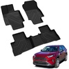image:imageLASFIT Floor Mats for Toyota Prius 20102011 All Weather TPE Custom Fit Easy Clean Durable NoCurling Floor Liners for Prius 2010 2011 Front amp Rear 2 Row Car Mats Black620192025RAV4 HybridFloor Mats
