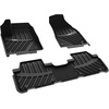 image:imageLASFIT Floor Mats for Toyota Prius 20102011 All Weather TPE Custom Fit Easy Clean Durable NoCurling Floor Liners for Prius 2010 2011 Front amp Rear 2 Row Car Mats Black1120142019Highlander GasFloor Mats