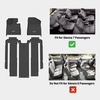 image:imageLASFIT Floor Mats for Toyota Prius 20102011 All Weather TPE Custom Fit Easy Clean Durable NoCurling Floor Liners for Prius 2010 2011 Front amp Rear 2 Row Car Mats Black720212026Sienna 7 SeatsFloor Mats