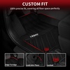 image:imageLASFIT Floor Mats for Toyota Prius 20102011 All Weather TPE Custom Fit Easy Clean Durable NoCurling Floor Liners for Prius 2010 2011 Front amp Rear 2 Row Car Mats Black1120142019Highlander GasFloor Mats
