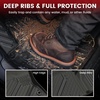 image:imageLASFIT Floor Mats for Toyota Prius 20102011 All Weather TPE Custom Fit Easy Clean Durable NoCurling Floor Liners for Prius 2010 2011 Front amp Rear 2 Row Car Mats Black920142019CorollaFloor Mats