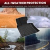 image:imageLASFIT Floor Mats for Toyota Prius 20102011 All Weather TPE Custom Fit Easy Clean Durable NoCurling Floor Liners for Prius 2010 2011 Front amp Rear 2 Row Car Mats Black420182024Camry HybridFloor Mats
