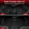 image:imageLASFIT Floor Mats for Toyota Prius 20102011 All Weather TPE Custom Fit Easy Clean Durable NoCurling Floor Liners for Prius 2010 2011 Front amp Rear 2 Row Car Mats Black720212026Sienna 7 SeatsFloor Mats