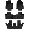 image:imageLASFIT Floor Mats for Toyota Prius 20102011 All Weather TPE Custom Fit Easy Clean Durable NoCurling Floor Liners for Prius 2010 2011 Front amp Rear 2 Row Car Mats Black1220242026Grand HighlanderFloor Mats