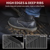 image:imageLASFIT Floor Mats for Toyota Prius 20102011 All Weather TPE Custom Fit Easy Clean Durable NoCurling Floor Liners for Prius 2010 2011 Front amp Rear 2 Row Car Mats Black620132018RAV4 GasFloor Mats