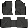 image:imageLASFIT Floor Mats for Toyota Prius 20102011 All Weather TPE Custom Fit Easy Clean Durable NoCurling Floor Liners for Prius 2010 2011 Front amp Rear 2 Row Car Mats Black920142019CorollaFloor Mats
