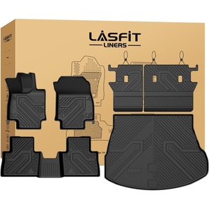 image:imageLASFIT Floor Mats amp Cargo Liner for 20202026 Volvo XC90 NonPHEV 6 Seats Only Custom Fit All Weather TPE Floor Liners Refined Interior Protection 1st 2nd 3rd Row Mats Trunk Mat amp Backrest Mats20222026Lexus NX350NX250Full Sets Mats