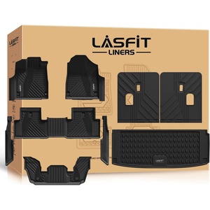 image:imageLASFIT Floor Mats amp Cargo Liner for 20202026 Volvo XC90 NonPHEV 6 Seats Only Custom Fit All Weather TPE Floor Liners Refined Interior Protection 1st 2nd 3rd Row Mats Trunk Mat amp Backrest Mats20222026For Acura Mdx  Full Set