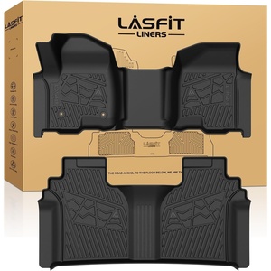 image:imageLASFIT Floor Mats amp Cargo Liner for 20202026 Volvo XC90 T8 PHEV 6 Seats Only Custom Fit All Weather TPE Floor Liners Refined Interior Protection 1st 2nd 3rd Row Mats Trunk Mat amp Backrest Mats20192026  Bench SeatCrew CabWith Rear Storage