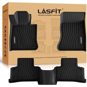 image:imageLASFIT Floor Mats amp Cargo Liner for 20202026 Volvo XC90 T8 PHEV 6 Seats Only Custom Fit All Weather TPE Floor Liners Refined Interior Protection 1st 2nd 3rd Row Mats Trunk Mat amp Backrest Mats20232026  For Mercedes Benz GLC  Floor Mats