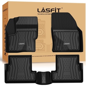 image:imageLASFIT Floor Mats amp Cargo Liner for 20202026 Volvo XC90 T8 PHEV 6 Seats Only Custom Fit All Weather TPE Floor Liners Refined Interior Protection 1st 2nd 3rd Row Mats Trunk Mat amp Backrest Mats20152019  For Lincoln MKC 1st  2nd Row