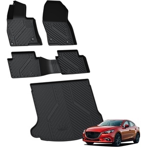 image:imageLASFIT Floor Mats amp Cargo Liner for 20202026 Volvo XC90 T8 PHEV 6 Seats Only Custom Fit All Weather TPE Floor Liners Refined Interior Protection 1st 2nd 3rd Row Mats Trunk Mat amp Backrest Mats20142018  For Mazda 3 Hatchback  Full Sets