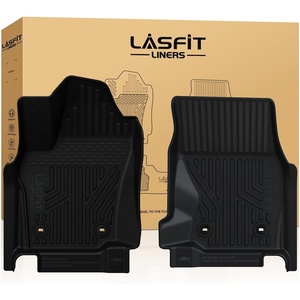 image:imageLASFIT Floor Mats amp Trunk Mat amp Backrest Mat for Toyota RAV4 2026 Hybrid Not Fit Plugin Hybrid Fit for Cargo with Subwoofer RAV 4 All Weather TPE Custom Fit Automotive Car Liner Accessories Black120242026Tacoma AutoTranFront Floor Mats