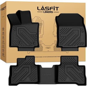 image:imageLASFIT Floor Mats amp Trunk Mat amp Backrest Mat for Toyota RAV4 2026 Hybrid Not Fit Plugin Hybrid Fit for Cargo with Subwoofer RAV 4 All Weather TPE Custom Fit Automotive Car Liner Accessories Black62026Rav4 HybridFloor Mats