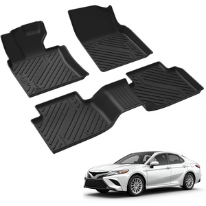 image:imageLASFIT Floor Mats for Toyota Prius 20102011 All Weather TPE Custom Fit Easy Clean Durable NoCurling Floor Liners for Prius 2010 2011 Front amp Rear 2 Row Car Mats Black420182024Camry HybridFloor Mats