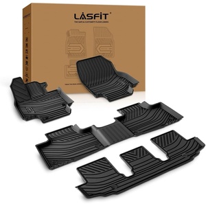 image:imageLASFIT Floor Mats for Toyota Prius 20102011 All Weather TPE Custom Fit Easy Clean Durable NoCurling Floor Liners for Prius 2010 2011 Front amp Rear 2 Row Car Mats Black1120202026Highlander GasFloor Mats