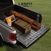 image:imageLASFIT Truck Tailgate Mat for Chevrolet Colorado amp GMC Canyon 20232026  Only Fit Standard Tailgate All Weather TPE Custom Fit Edge to Edge Coverage 3D Scanning Technology Easy to Wash3 For RAM 1500  20192026  Standard Tailgate Mats