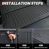 image:imageLASFIT Truck Tailgate Mat for Chevrolet Colorado amp GMC Canyon 20232026  Only Fit Standard Tailgate All Weather TPE Custom Fit Edge to Edge Coverage 3D Scanning Technology Easy to Wash4 For Toyota Tacoma  20242026  Tailgate Mat