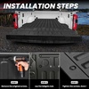 image:imageLASFIT Truck Tailgate Mat for Chevrolet Colorado amp GMC Canyon 20232026  Only Fit Standard Tailgate All Weather TPE Custom Fit Edge to Edge Coverage 3D Scanning Technology Easy to Wash1 For Ford SuperDuty  2326  Tailgate Mat